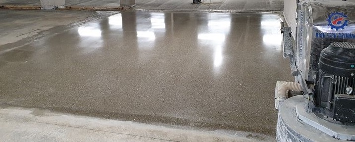 Leštěné betonové podlahy 